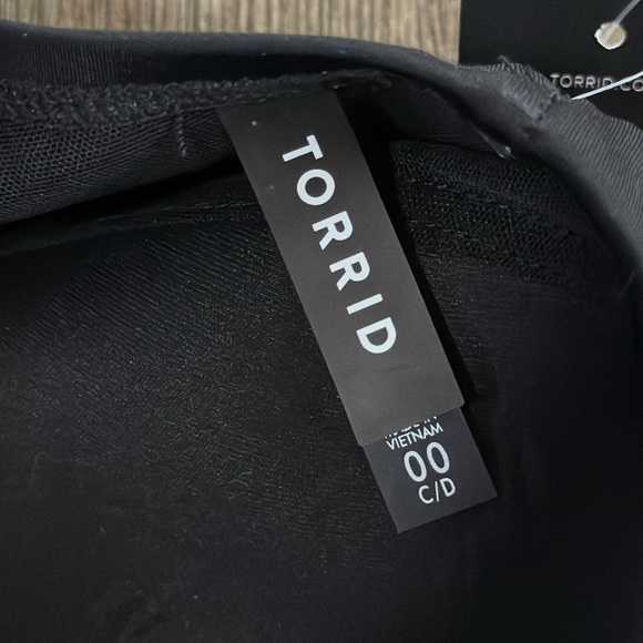 Torrid Wire-Free Racerback Tankini Black - Picture 10 of 13